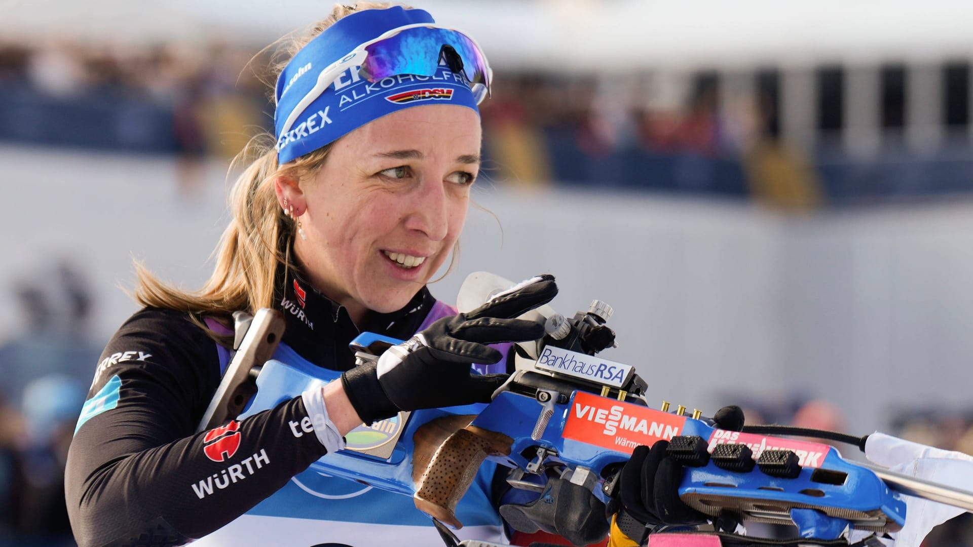 Franziska Preuß: The German biathlete is on course to win the overall World Cup.