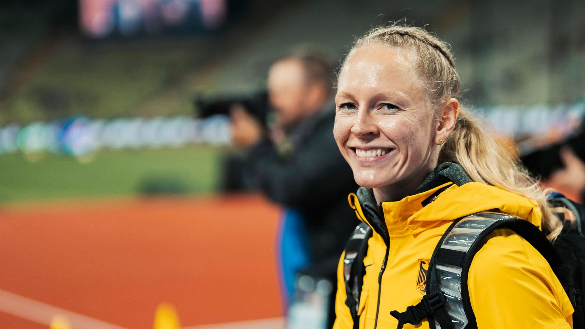 Neele Eckhardt-Noack: The triple jumper came third at the European Indoor Championships in 2021.