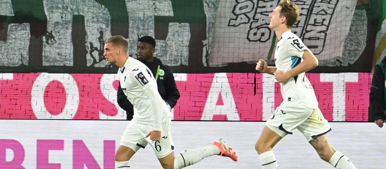 Grischa Prömel celebrates his goal to make it 1:2
