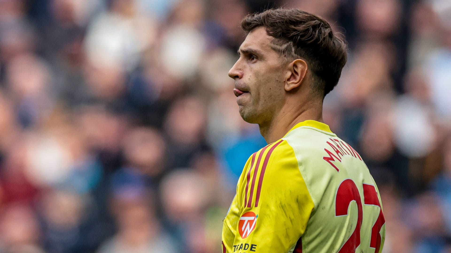 Emiliano Martínez: He was one of the English club's defining figures last year.