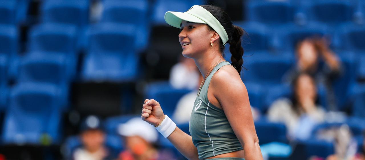 Eva Lys is currently considered a great hope in German women's tennis