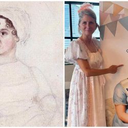 Austen portrayed by her sister Cassandra and the journalist Juana Libedinsky. | Photo:Courtesy Planet