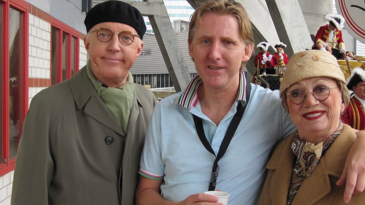 Ruud together with André van Duin and Corrie van Gorp.