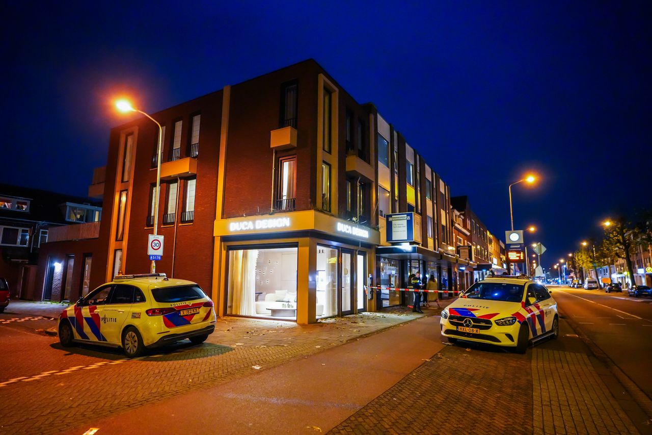 The building where the explosion took place (photo: Persbureau Heitink).