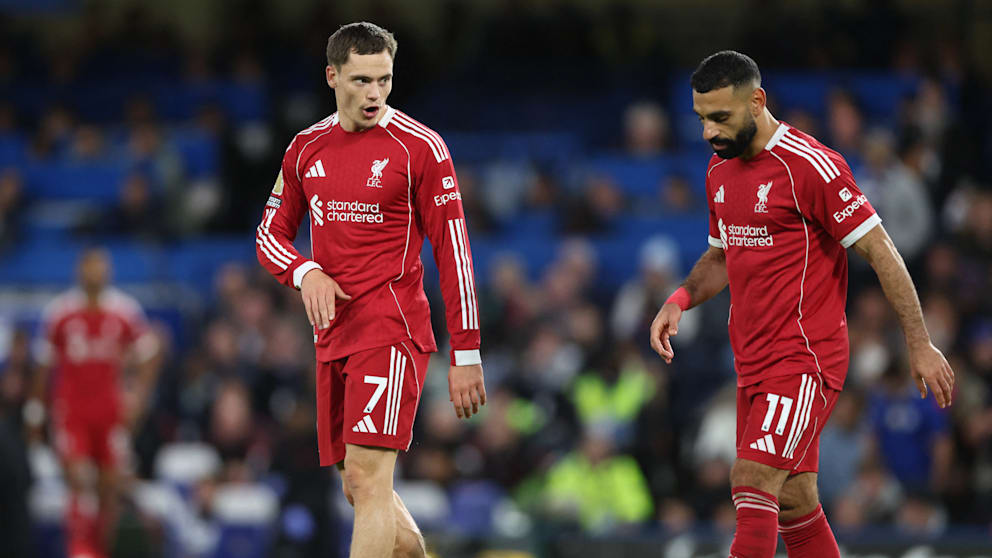 Wirtz (l.) ist die Zukunft der Reds, Salah prägte die vergangenen Jahre