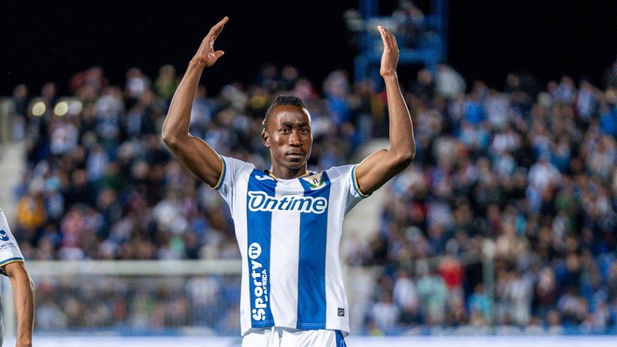 Yan Diomande, former Leganés player