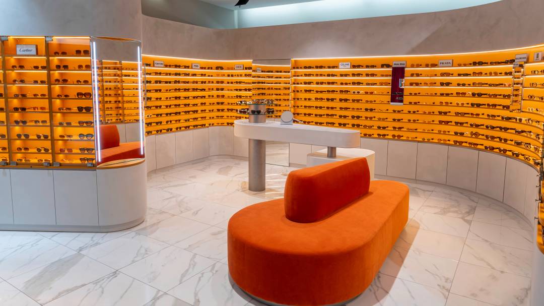 New Eyewear&Watches department in Steffl, Vienna.