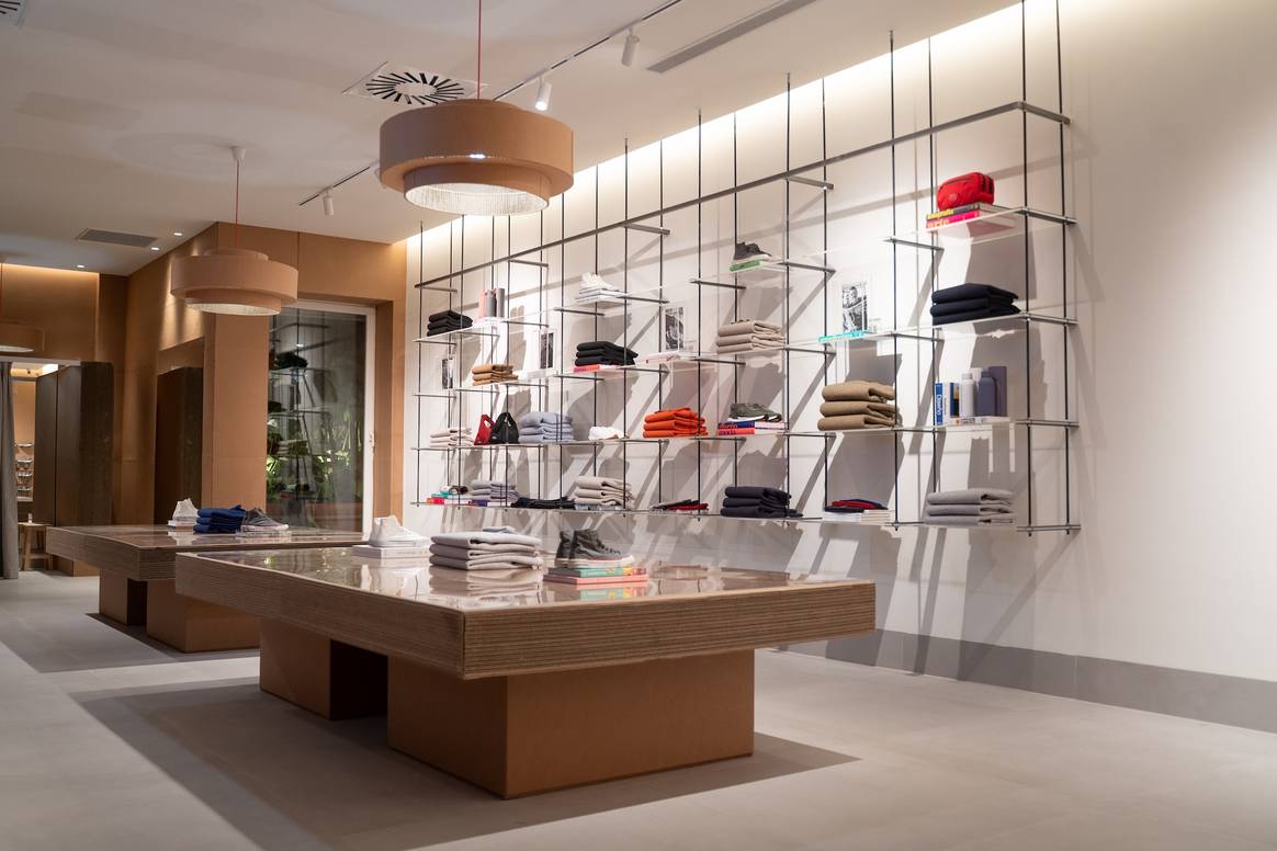 Ecoalf store in San Sebastian.