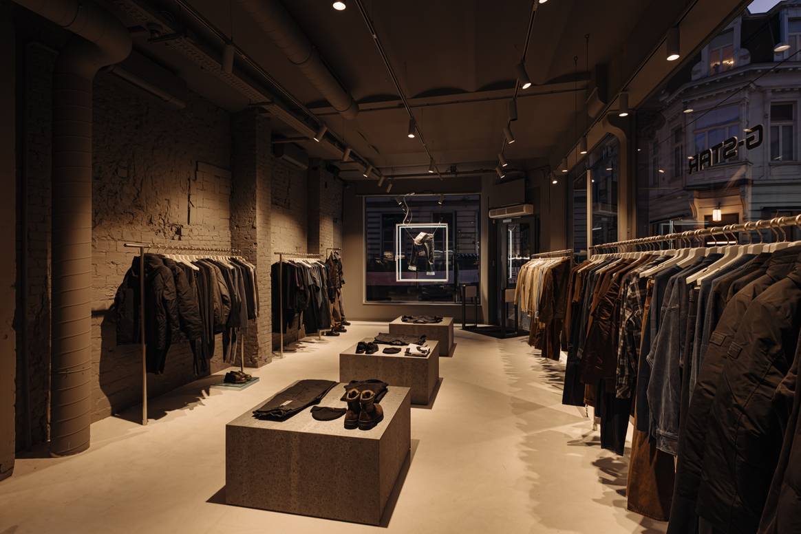 G-Star introduces new angle concept in Ghent.