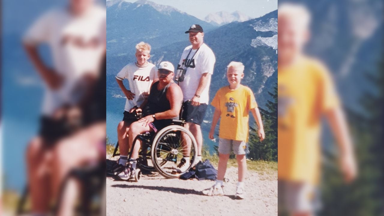 In Austria at the top in Pertisau (photo: private archive).