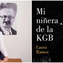 Laura Ramos and "My KGB nanny" | Photo:Alejandra López/Penguin Random House