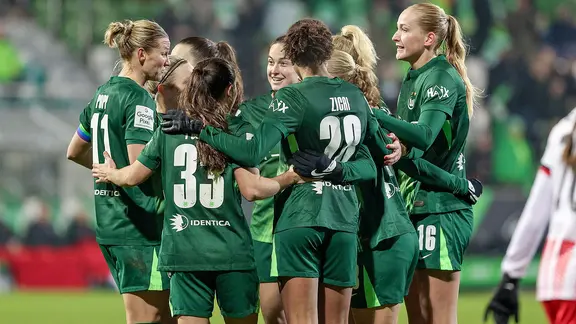 Game scene Wolfsburg against Freiburg