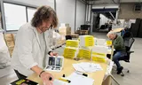 Author Vico Olling censors his own book Drug Baron with a black marker.