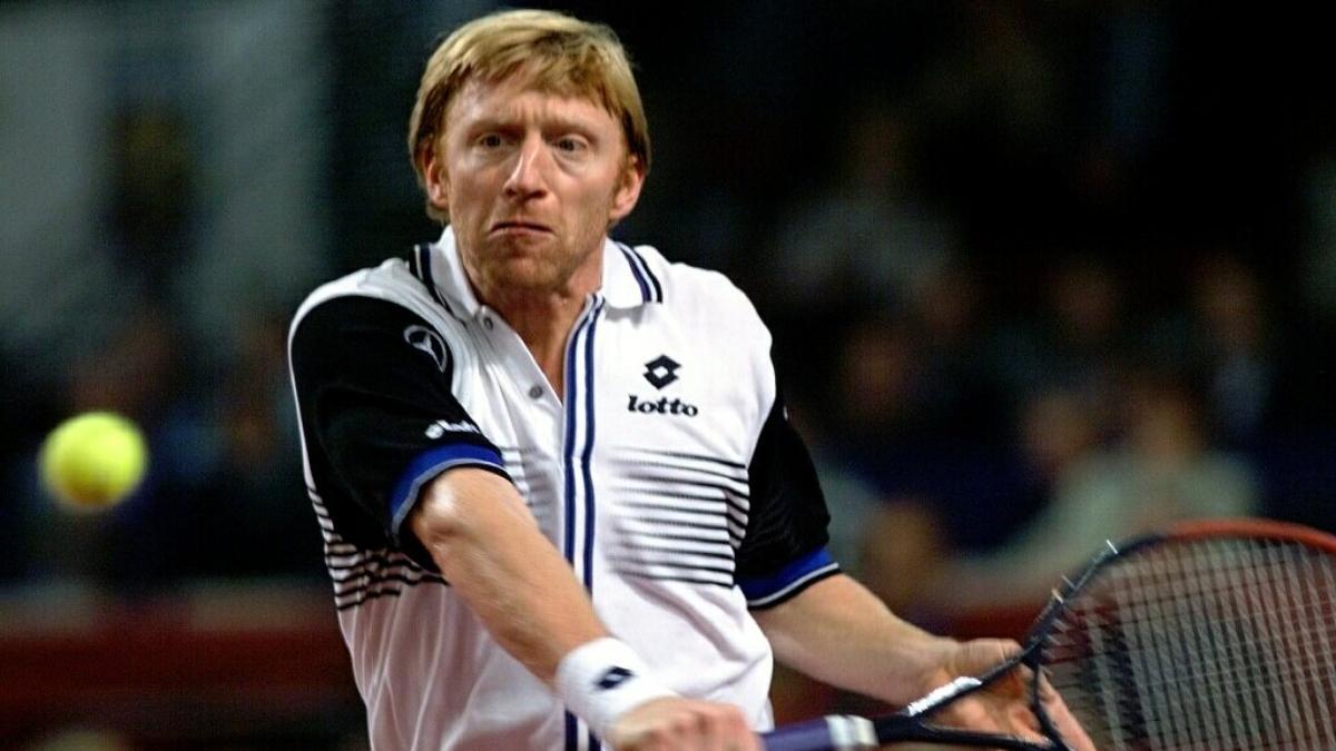Boris Becker, during his tennis career