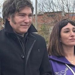 Javier Milei and Leila Gianni | Photo: CEDOC