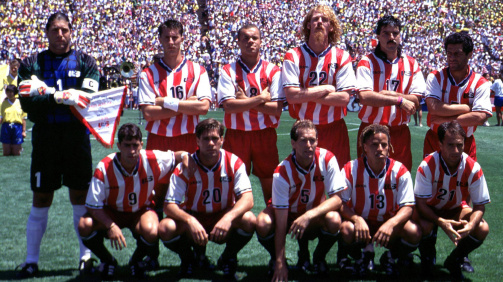 The USA team at the 1994 World Cup