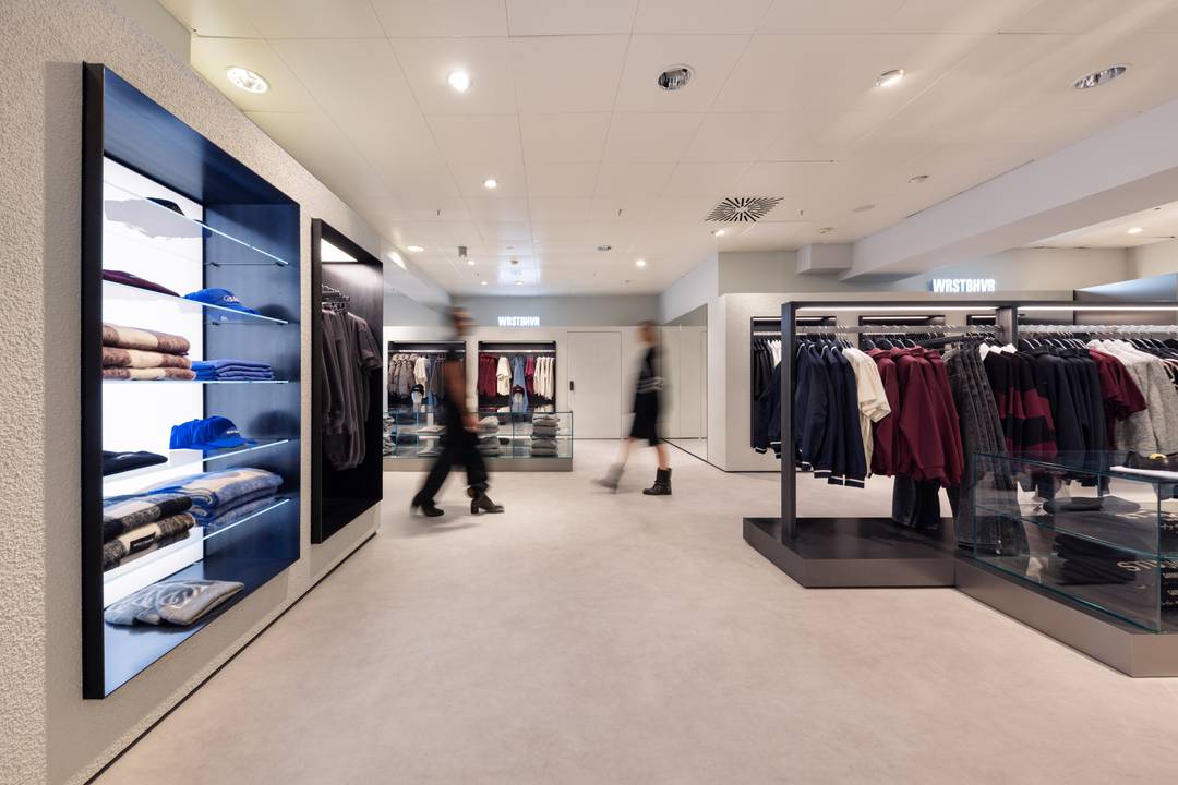 Wrstbhvr sales area in KaDeWe