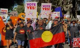 The Yes camp takes to the streets of Sydney to convince reluctant voters to vote in favor of a referendum on enshrining the rights of Aboriginal and Torres Strait Islander peoples in the Australian Constitution, September 17, 2023.