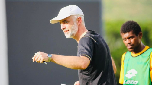 Lars Hopp has been in charge of Vanuatu's selection since October