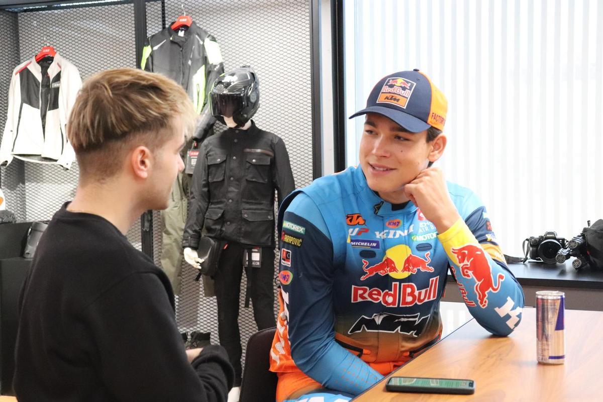 Edgar Canet, excited about his second Dakar
