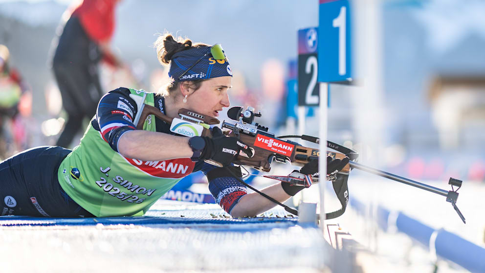 Julia Simon (29) ist zurück im Weltcup-Zirkus