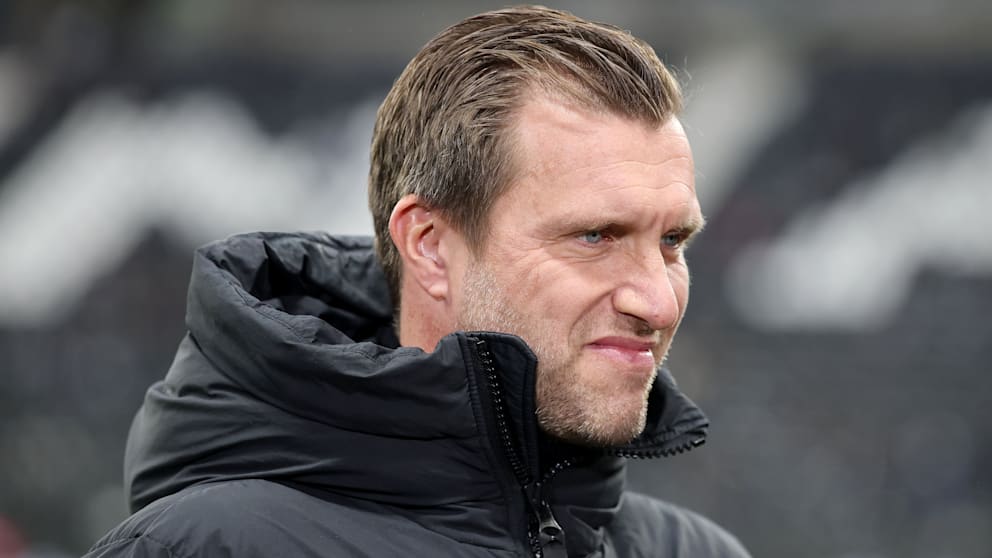 Sportvorstand Markus Krösche (45) ist seit 2021 in Frankfurt tätig