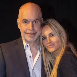 Horacio Rodriguez Larreta and Milagros Maylin | Photo: CEDOC