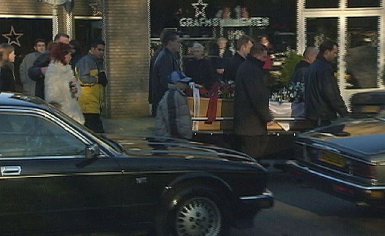 The press was also there during Pierre Bouleij's funeral