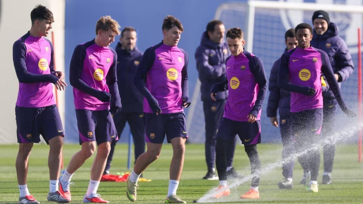 Tommy Marques, Jofre, Bernal and Balde in training