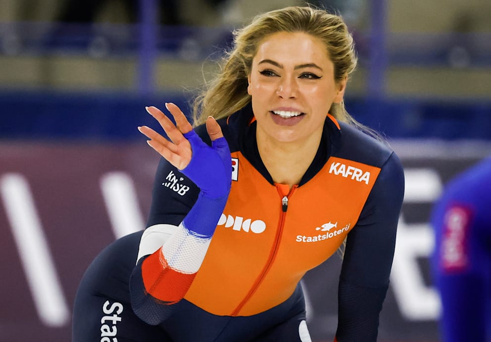 Bei den Olympischen Winterspielen 2026 in Italien will Jutta Leerdam die Goldmedaille gewinnen