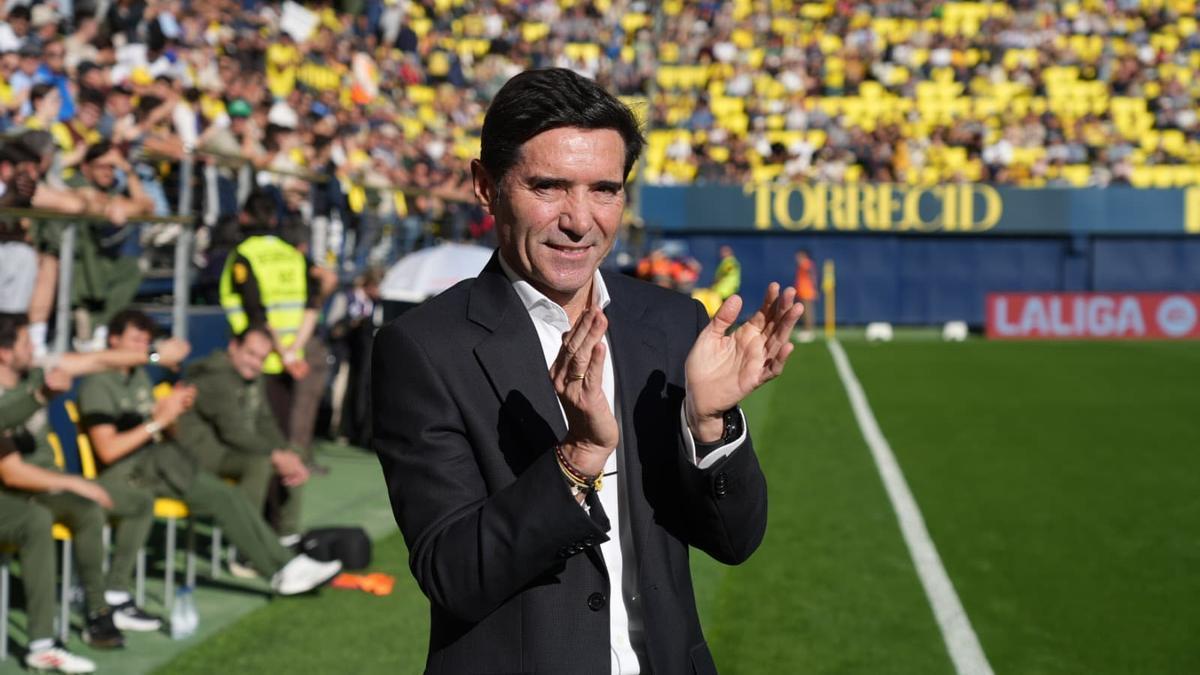 Marcelino, in Villarreal-Getafe