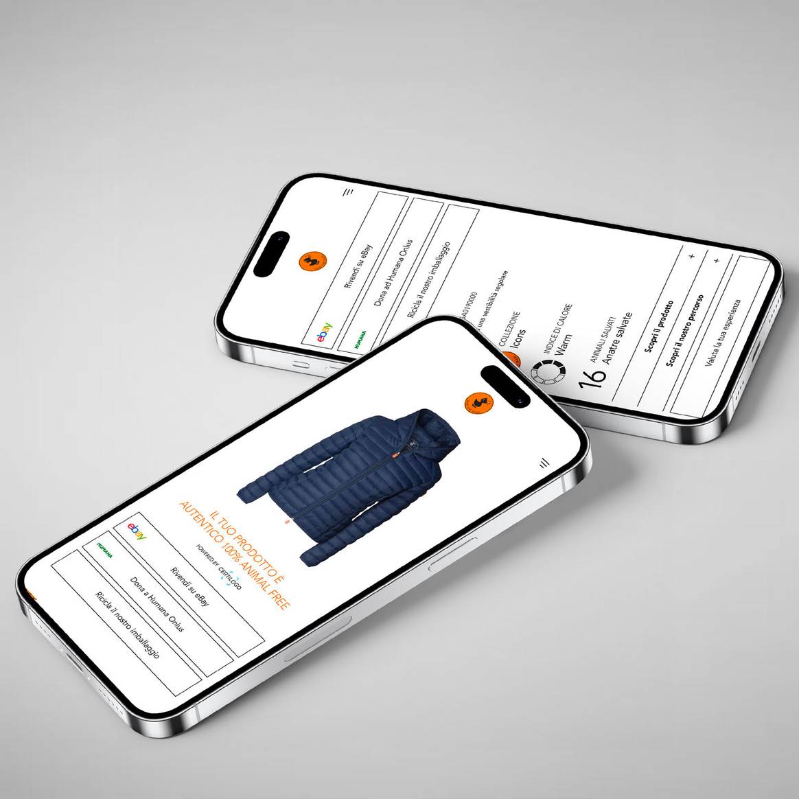Save The Duck, Ebay and Certilogo introduce DPPs.