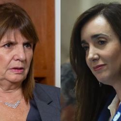 Patricia Bullrich and Victoria Villarruel | Photo: CEDOC