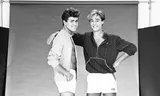 George Michael and Andrew Ridgeley of the pop duo Wham! in November 1983.