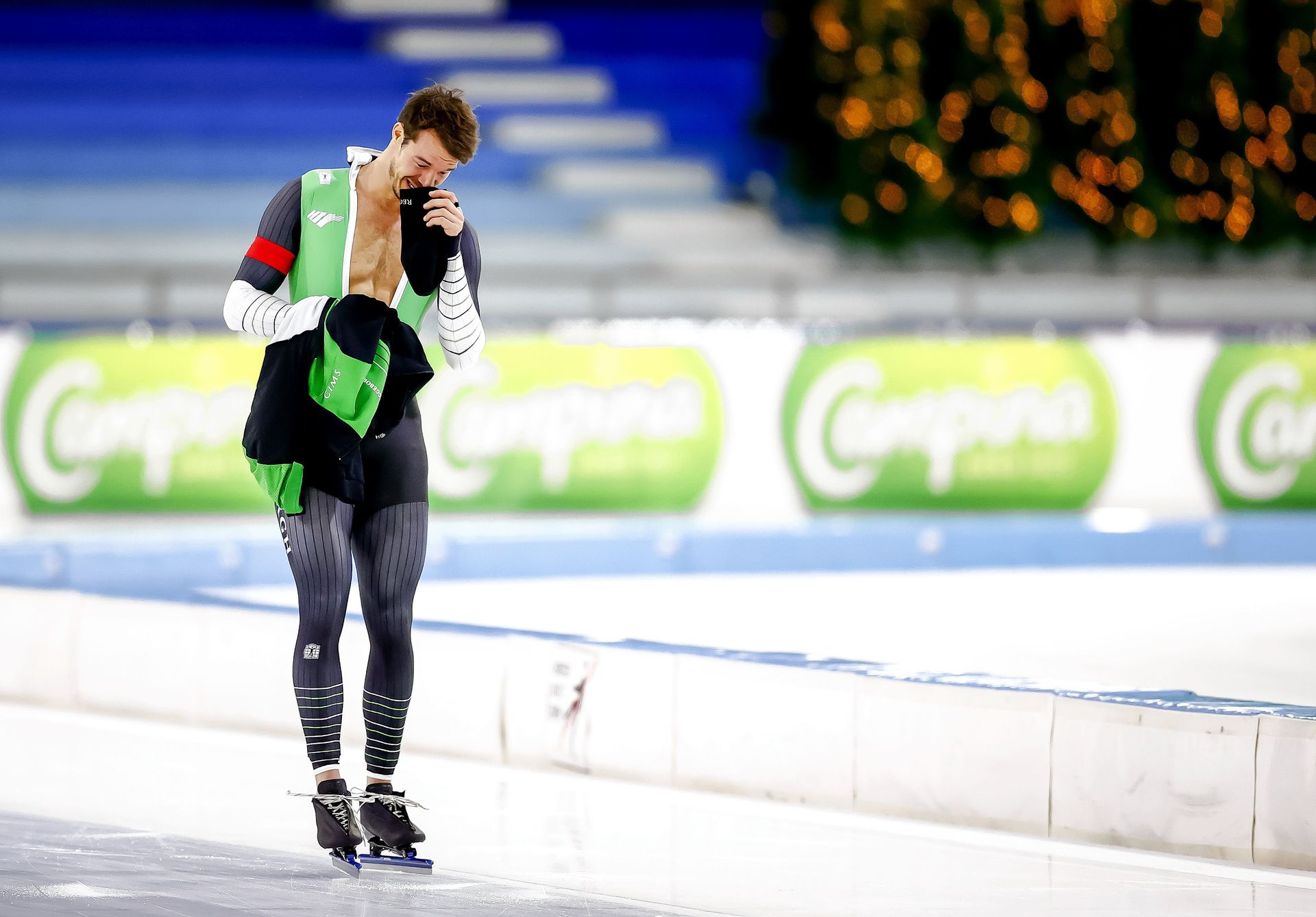 Hein Otterspeer during the OKT four years ago in Heerenveen. “I would have done anything to qualify.”  