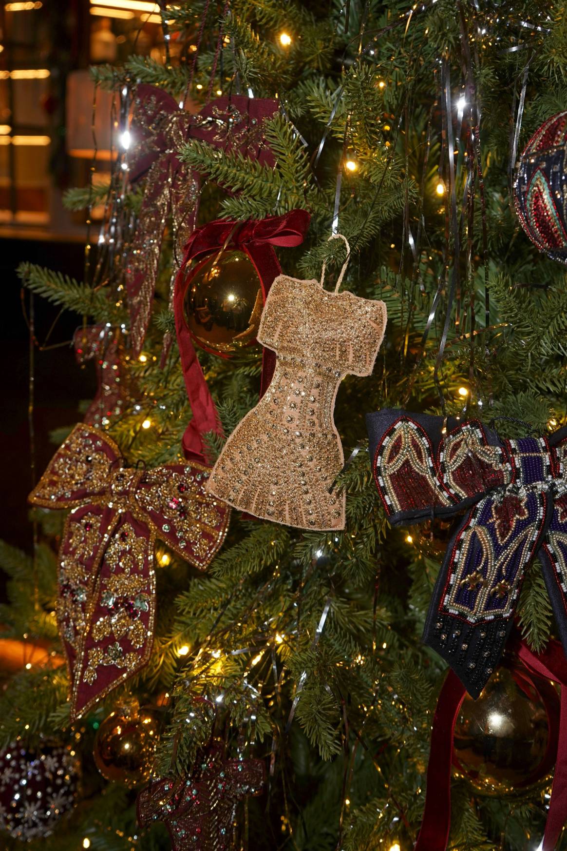 Annie's Ibiza Christmas tree at The Maine Mayfair