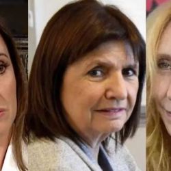 Victoria Villarruel, Patricia Bullrich and Karina Milei | Photo: CEDOC