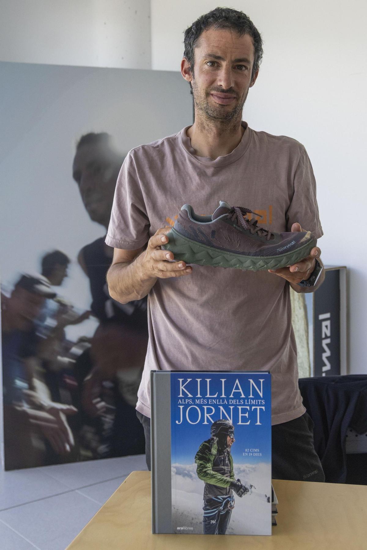 Kilian Jornet, at the NNormal offices