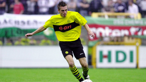 Timo Achenbach in the BVB uniform in 2002