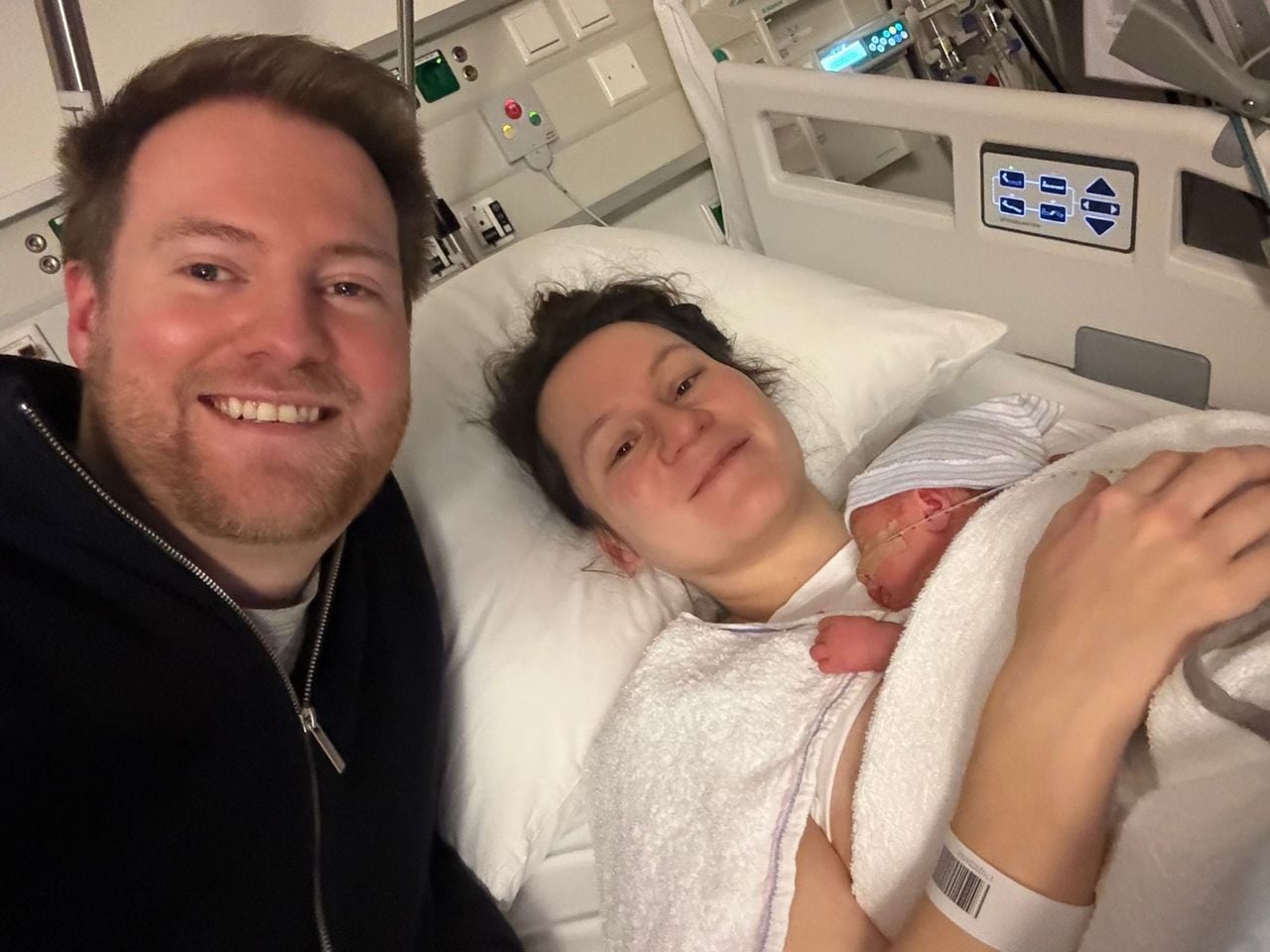 Christmas child Sam was born in the Catharina Hospital. (Photo: Catharina Hospital)