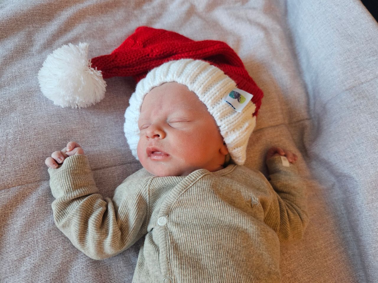 Christmas baby Bram was born in Bernhoven hospital. (Photo: Bernhoven)