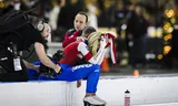 Joy Beune is in disbelief in the middle ground, after she did not qualify for the 1,500 meters, her favorite distance.