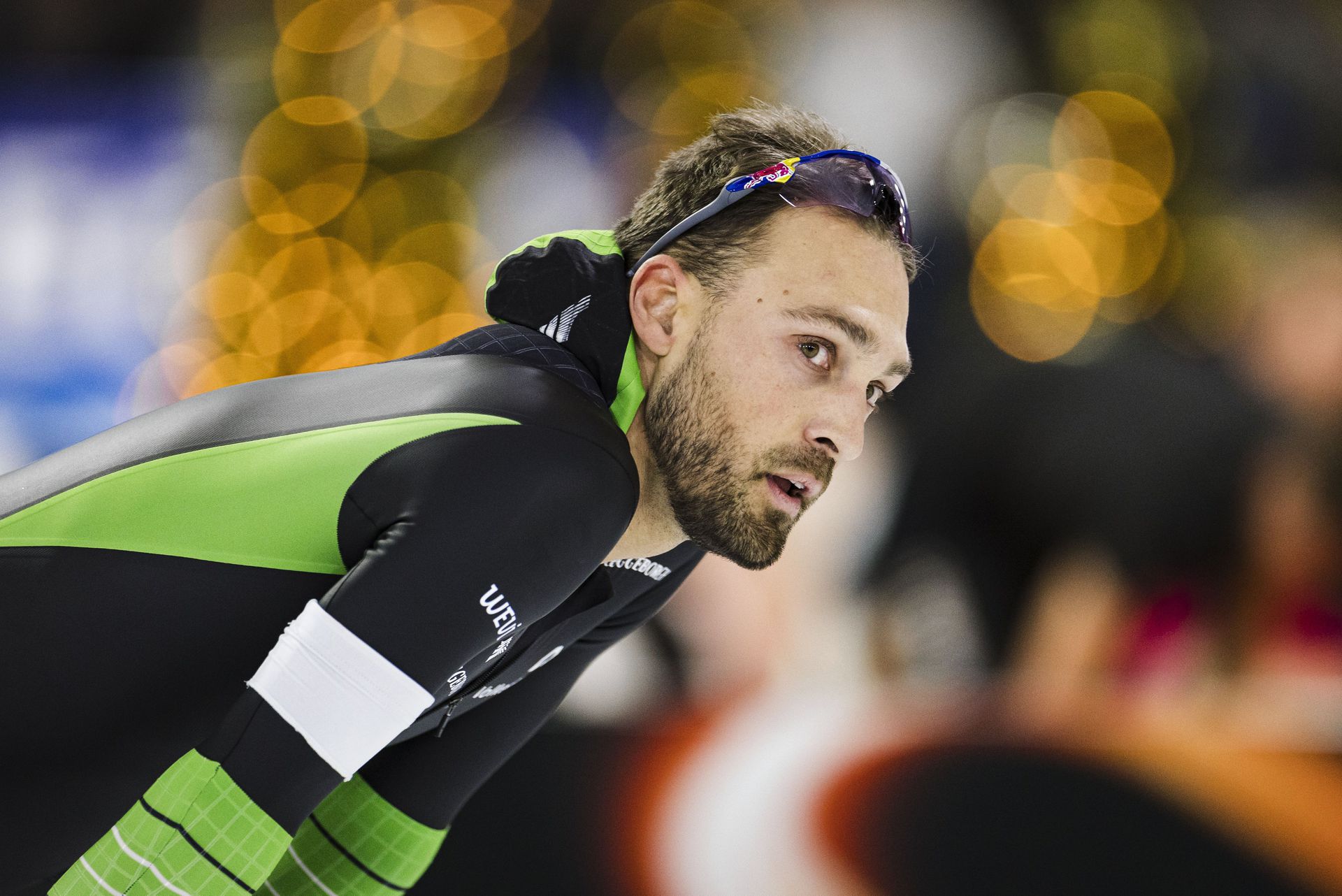 Reigning Olympic champion Kjeld Nuis did not get further than fourth place in the 1,500 meters.