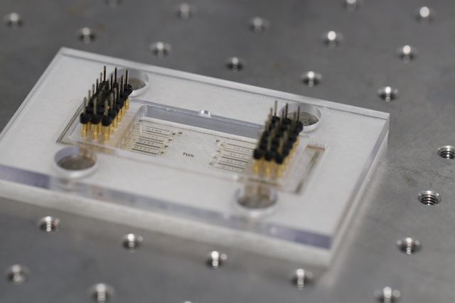 A memristor from TU Eindhoven.
