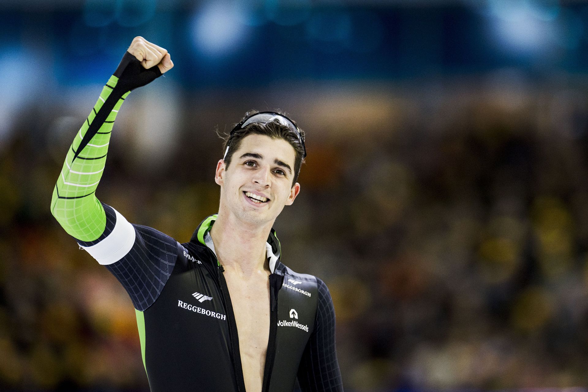 Discharge from Jenning de Boo, who qualified for the Olympic Games thanks to his time of 33.96 in the second round.