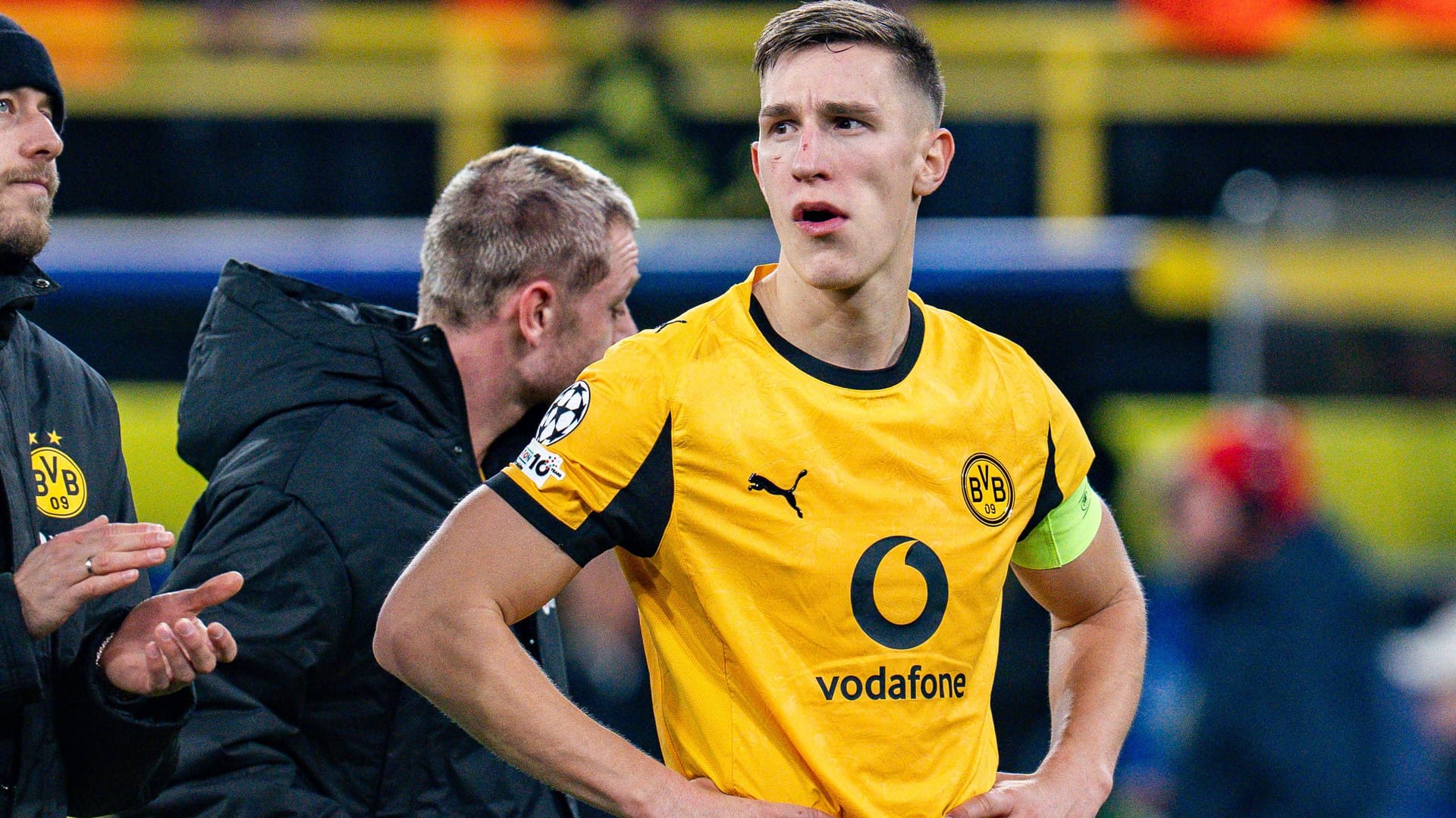 Disgruntled after the 2-2 draw against Bödo/Glimt: BVB defender Nico Schlotterbeck.