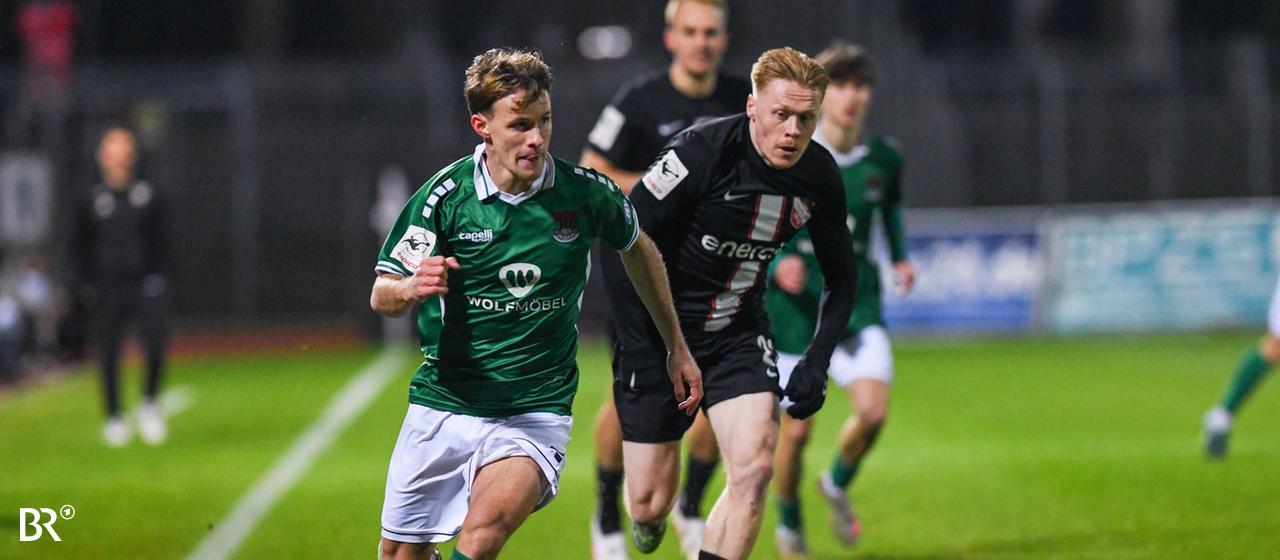 Game scene 1. FC Schweinfurt 05 - TSV Havelse