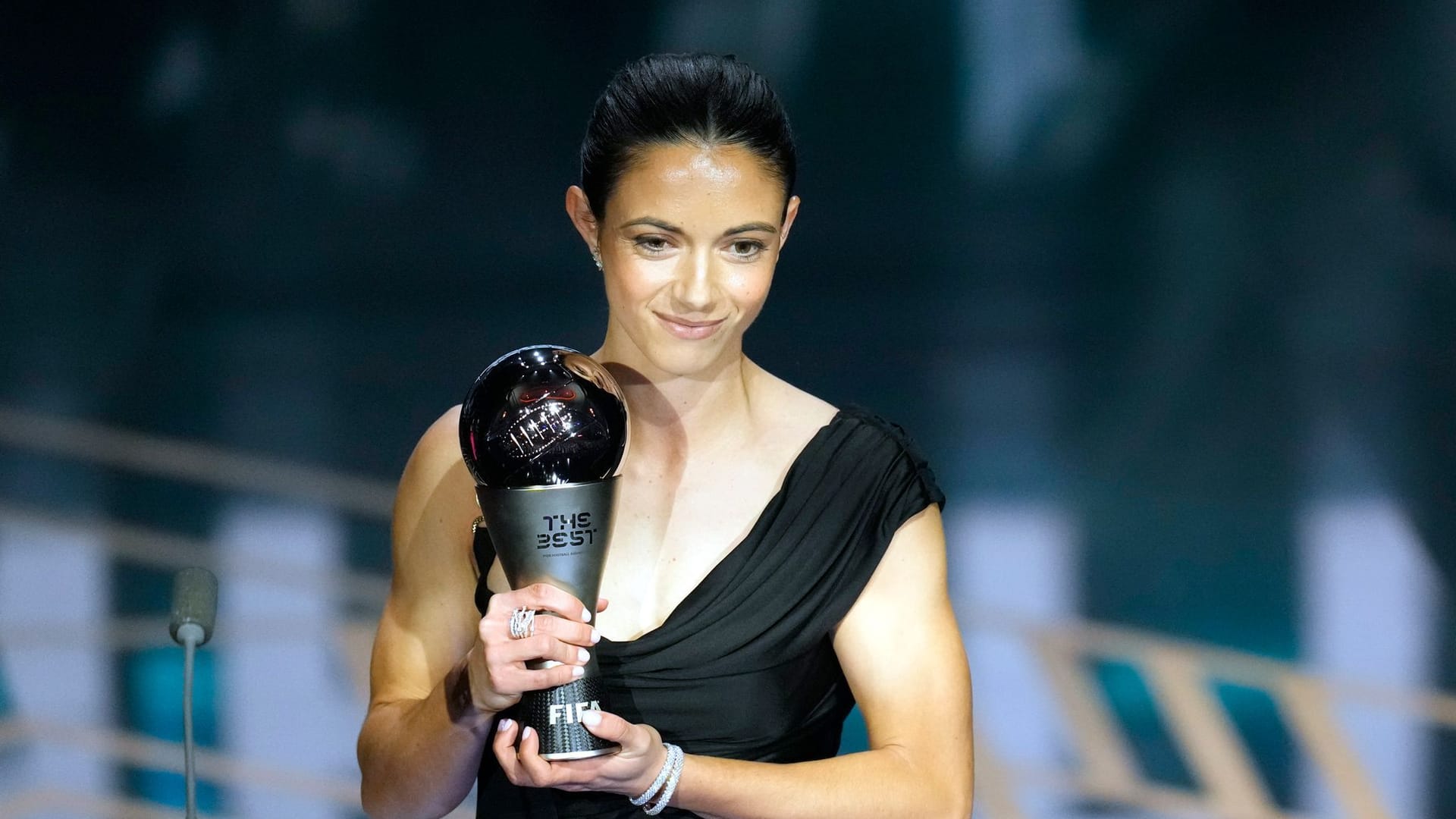 Aitana Bonmatí: It wasn't her first award as a world footballer.