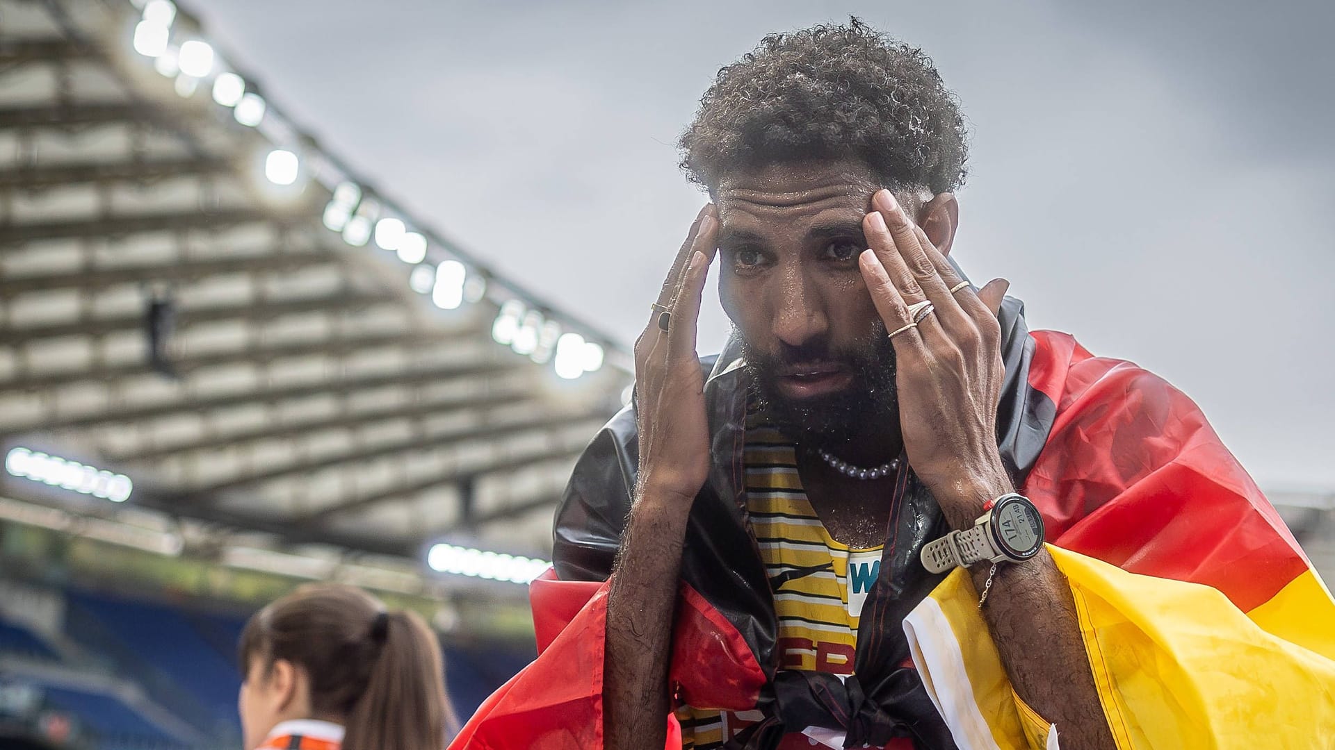 Amanal Petros: He secured the second individual medal for Germany. Amanal Petros: He secured the second individual medal for Germany.