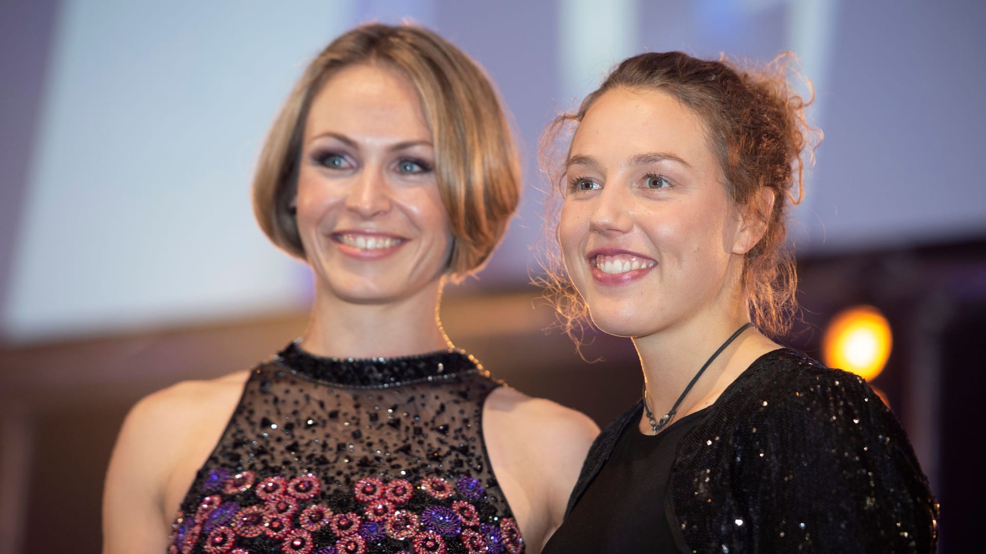 Magdalena Neuner (left) and Laura Dahlmeier: The two biathletes knew each other well.
